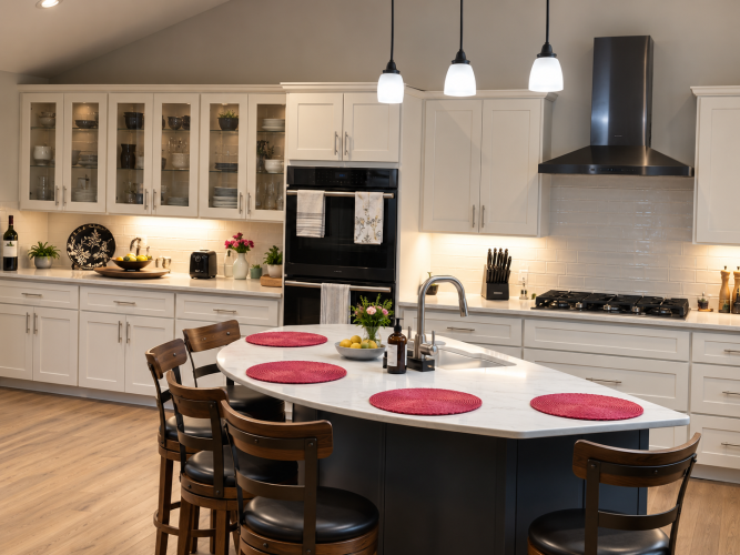 Creative Kitchen Remodel