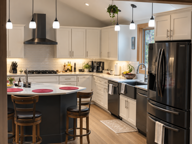 Creative Kitchen Remodel