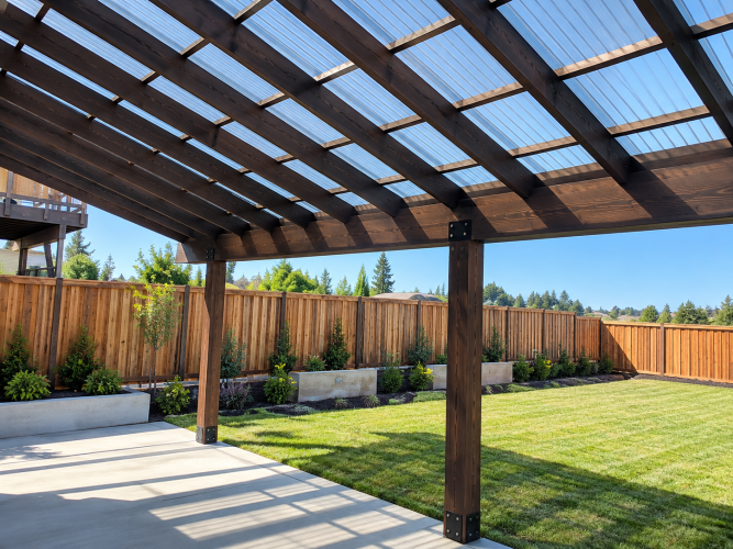 Back Entry Sky Lift Awning