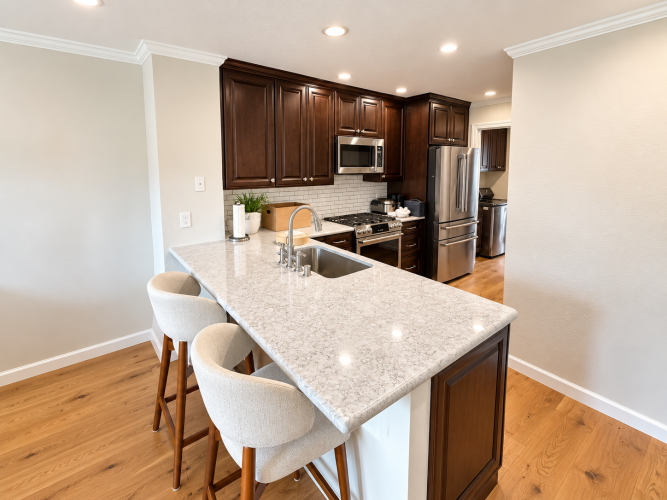 Petaluma Kitchen Remodel – Warm & Timeless