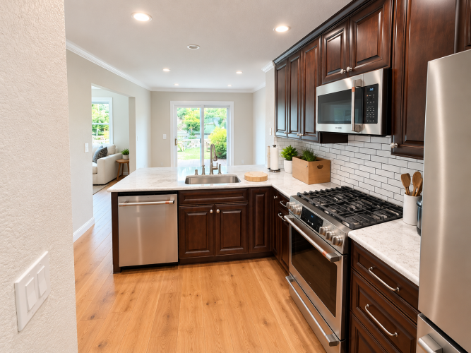 Petaluma Kitchen Remodel – Warm & Timeless