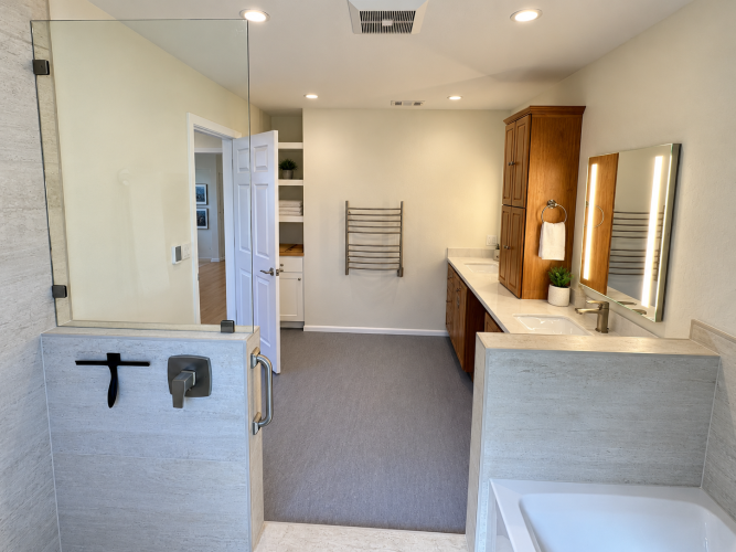 Accessible Primary Bathroom Remodel
