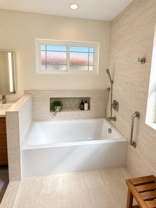 Accessible Primary Bathroom Remodel