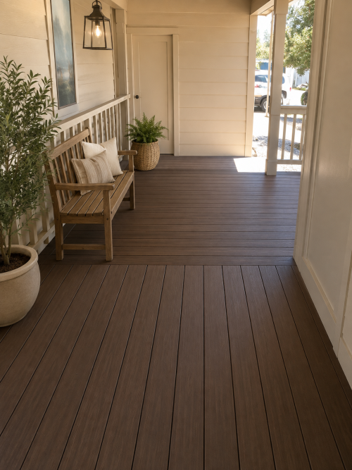 Low-Maintenance Trex Deck