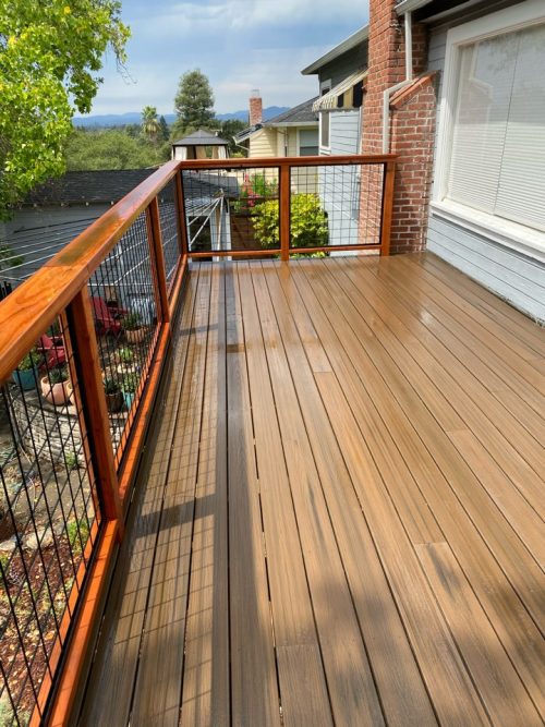 Trex Composite Deck Renovation