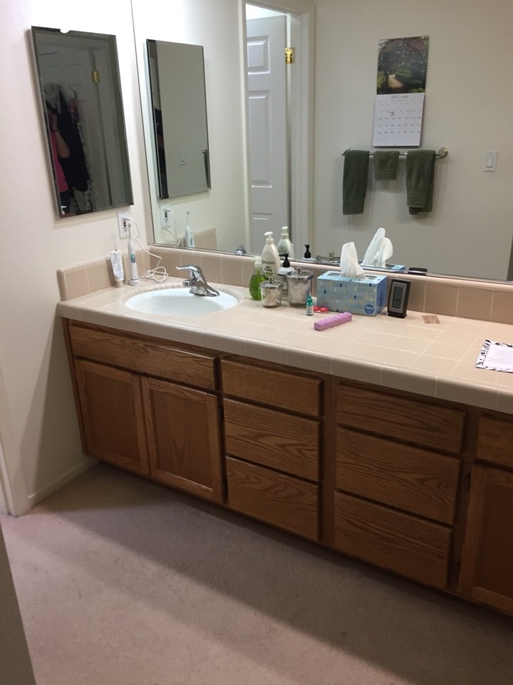 Santa Rosa Master Bathroom Remodel • Thompson Construction